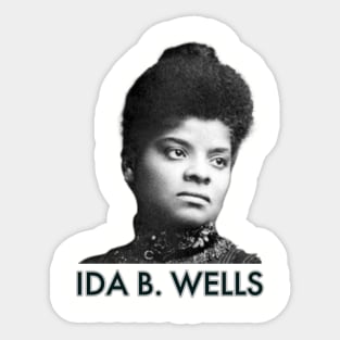 Ida B. Wells, Black History, Black Lives Matter Sticker
